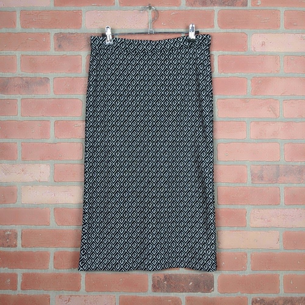 Anthropologie Maeve Pull On Pencil Skirt